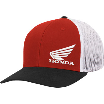Main image of item: HONDA WING HAT - RED/BLACK/WHITE